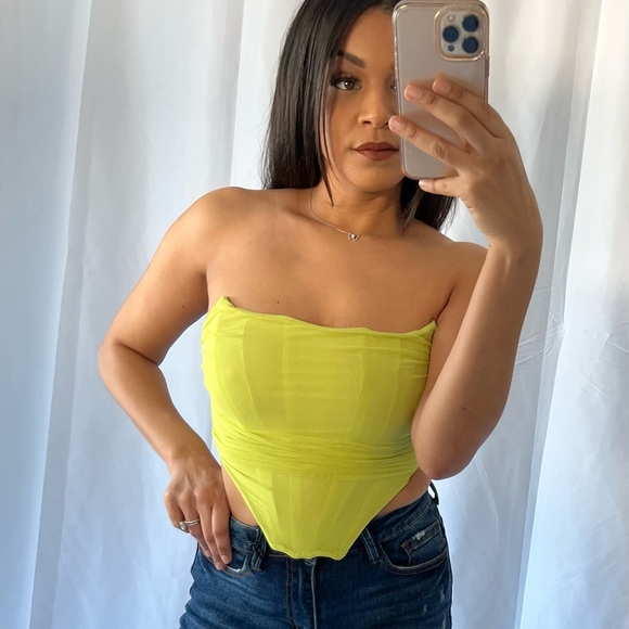 LIME GREEN TOP - Picture 3 of 3